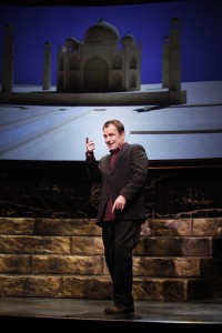 Colin Quinn's Long Story Short shifts from New Haven to Chicago this week. Photo by Carol Rosegg from the New York production.