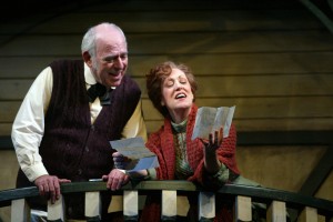 Lenny Wolpe and Karen Murphy as Cap'n Andy and Parthy Ann Hawks in the Goodspeed's Show Boat.