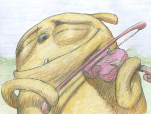 A Bill Plympton image. The prolific and perverse animator's work is a regular attraction at Forgot to Laugh.