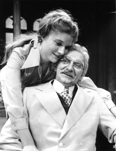 Emery Battis in YOu Can't Take It With You, presumably as Martin Vanderfhoff, at the Long Wharf. The production opened the 1971-72 season after having already traveled to Scotland as part of the Edinburgh Festival. Photo courtesy of Long Wharf Theatre.