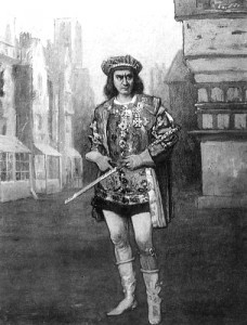 Edwin Booth as Richard III-Illustration-B&W-Resized