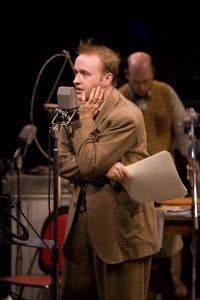Alex Moggridge, convincingly overwhelmed in It's a Wonderful Life at the Long Wharf. Photo by T. Charles Erickson.