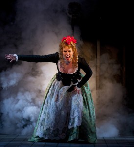 Lauren Kennedy as The Witch in Into the Woods at Westport Country Playhouse. Photo by T. Charles Erickson