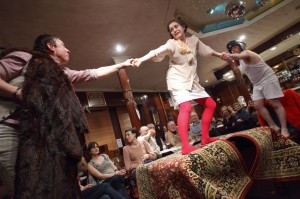 The Strange Undoing of Prudencia Hart at the Wicked Wolf Tavern, via the International Festival of Arts & Ideas. Photo by Drew Farrell.