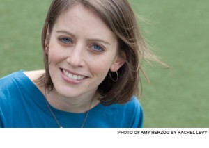 Playwright Amy Herzog. (Photo taken by Rachel Levy.)