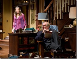 Tracy Letts (right) in Who's Afraid of Virginia Woolf?